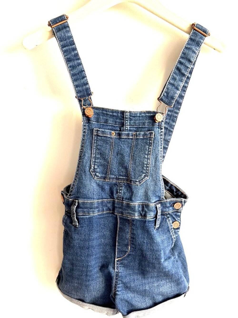 H&M Girls Denim Overalls 9-10Y 140cm